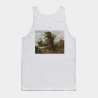 Landscape, rural scene by George Caleb Bingham Tank Top